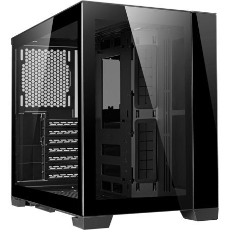 Lian-Li O11 Dynamic Mini Tower Tempered Glass Gaming Computer Case, Black