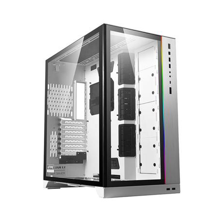 Lian-Li O11 Dynamic XL ATX Full-Tower Tempered Glass Gaming Case w/RGB, White