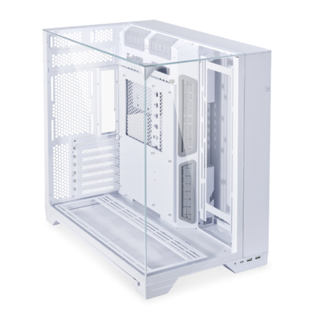 Lian-Li Lian-Li Case O11VW Tower White 4.0mm & 3.0mm TG EATX/ATX/mATX/mITX Retail