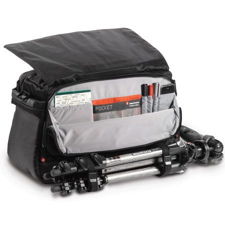 Manfrotto Lino Pro V Messenger Bag, Black
