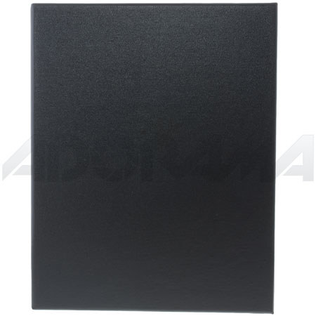 Light Impressions Black Archival Portfolio Box with Black Lining, 11.25" x 14.25" x 2"