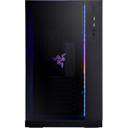 Lian-Li PC-O11 Dynamic Razer Edition ATX Mid Tower Gaming Computer Case with Tempered Glass, Black