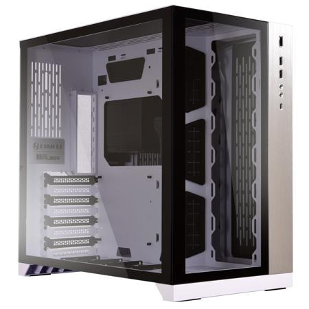 Lian-Li 011 Dynamic Mid Tower Computer Case w/GB002 Radiator Bracket, White