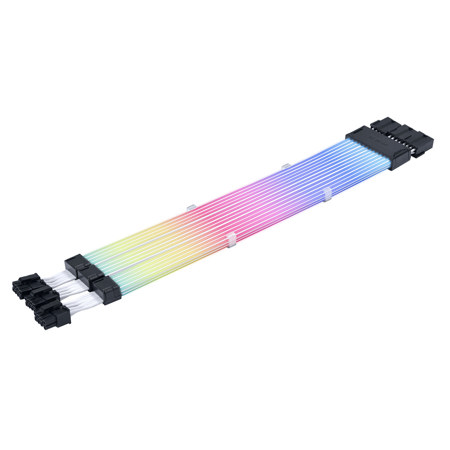 Lian-Li Strimer Wireless 3x8-Pin RGB GPU Power Cable, 12 Light