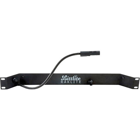 Littlite RL-10-S-LED Raklite with Single 12" LED Gooseneck Lamp, 1 RU, US Power Supply