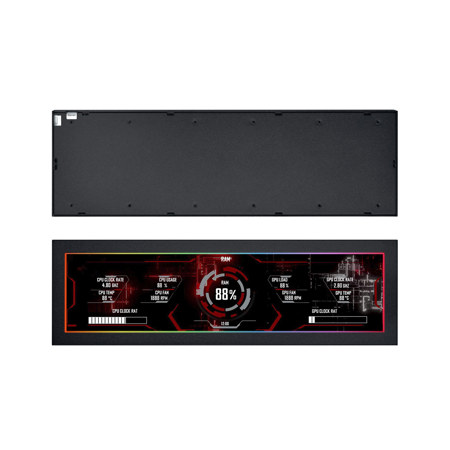 Lian-Li 8.8" IPS LCD Universal Screen for Computer Case Black
