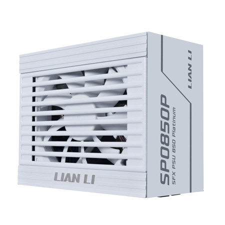 Lian-Li SP 80 Plus Platinum Certified Fully Modular SFX Power Supply Unit White 850W