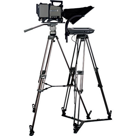 Listec Teleprompters 15" LED Standalone Eye-Line Prompter with Mirror/Soft Hood