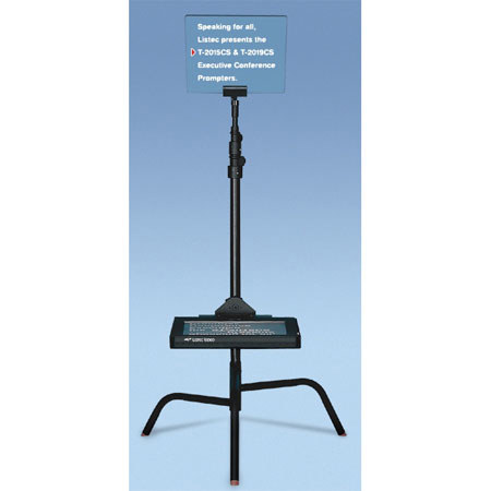 Listec Teleprompters Vu-Lite TL-2015CS-E 15" LED Conference Prompter with Stand