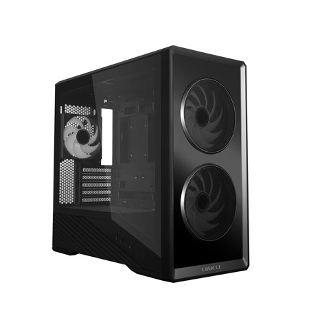 Lian-Li Vector V150 INF ARGB Tempered Glass M-ATX Mini Tower Computer Case,Black