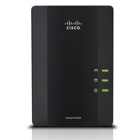Cisco Linksys PLSK400 Powerline AV 4-Port Network Adapter Kit