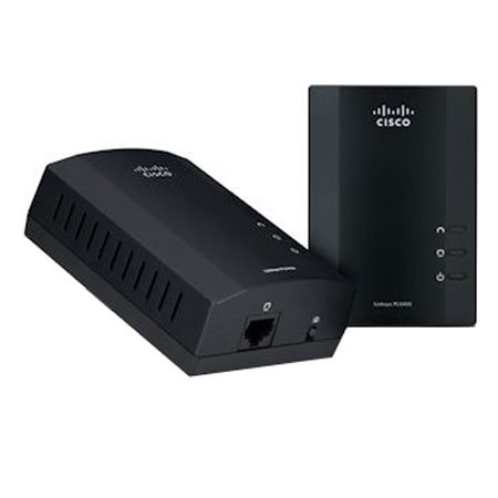 Cisco Linksys Powerline AV Wireless Network Extender Kit