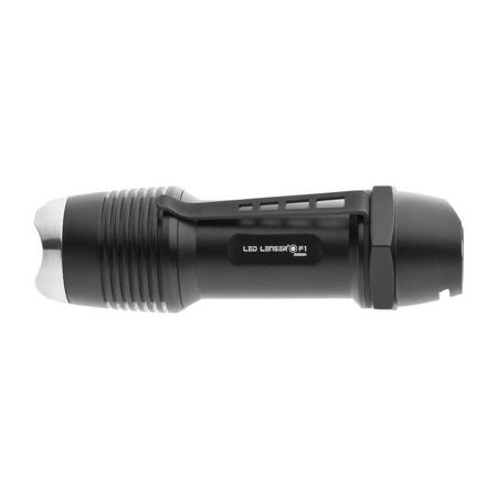 LED Lenser F1 Pocket-Size LED Flashlight, Black