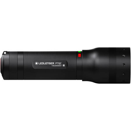 LED Lenser P7QC 220-Lumen 4-Color White/Red/Blue/Green Handheld Flashlight