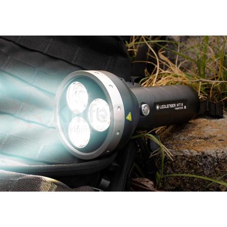LED Lenser Outdoor Series MT18 Rechargeable LED Flashlight, 3000 Lumens