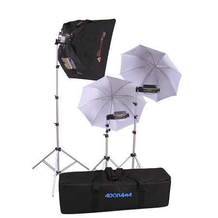 Lowel LLABSK /Adorama Basic Softbox Kit
