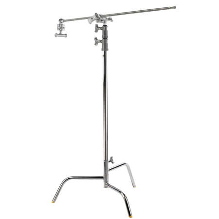 Lowel 40" C-Stand Sliding Leg Kit with 2.5" Grip Head and 40" Grip Arm, Chrome