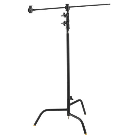 Lowel 40" C-Stand Turtle Base Kit with 2.5" Grip Head and 40" Grip Arm, Black