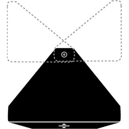 Lowel D223 Triangular Barndoor Leaf for the DP Light