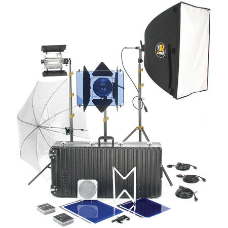 Lowel DPR98Z DP Core 98 Kit,2750 Quartz Lighting Outfit