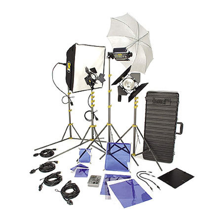 Lowel DV903Z DV Creator 55 Video Lighting Location Kit with TO-83 Case
