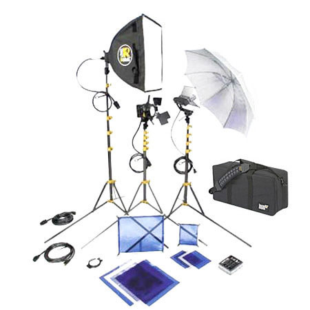 Lowel DVC91LB DV Core 250 Lighting and Accessories Kit