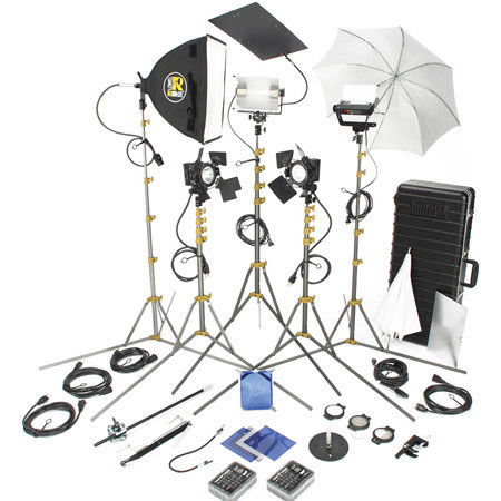 Lowel DVP94 DV Pro 44 Lighting and Accessories Kit