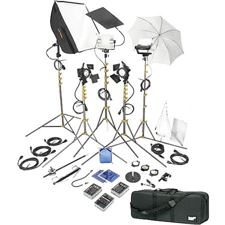 Lowel DVP95LB DV Pro 55 Lighting and Accessories Kit