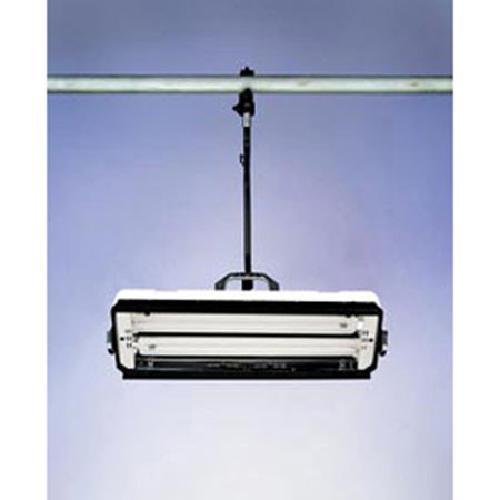 Lowel e-Studio 2 Fluorescent Light Unit with Rotating Mounting Plate, & T1-80 AC Cable - Total Watts: 110
