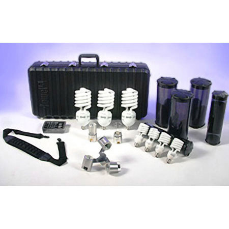 Lowel FLO-X Rifa eX Full Accessory Kit with Hard Case (120VAC)