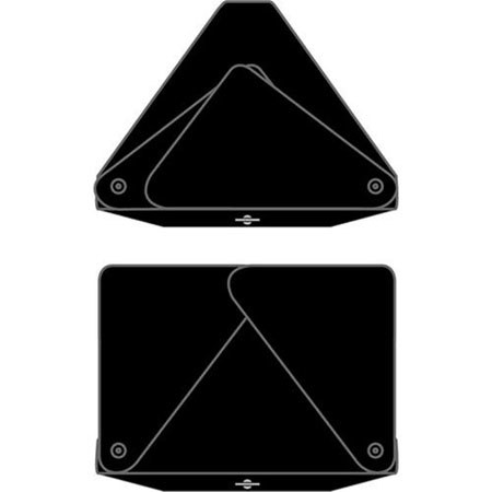 Lowel Triangular & Rectangular Barndoor Leaves, 2 of Each, for the Fren-L Spot Light.