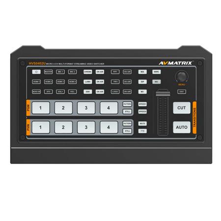 AVMatrix HVS0402U Micro 4-Channel HDMI Live Stream Multi-Format Video Switcher