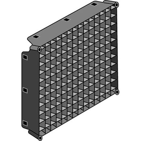Lowel LC66EC40 40x40 Degree Fabric Egg Crate Grid f/66