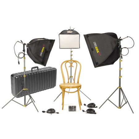 Lowel Rifa Lite Small Triple Soft Kit, Quartz Softlight, w/TO-83 Hard Case