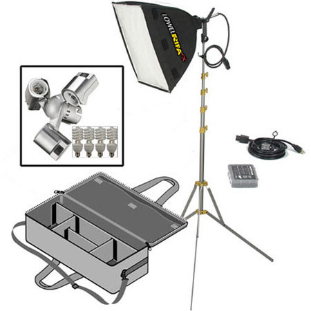 Lowel Rifa 44 eXtra/Flo Kit, LB-30 Soft Case
