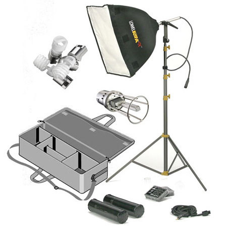 Lowel Rifa 55 eXtra/Flo Kit with LB-35 Soft Case