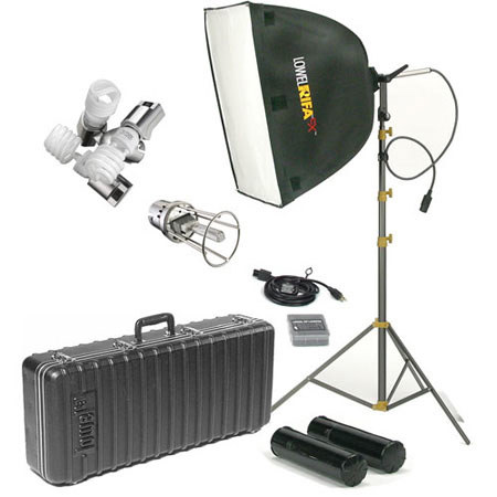 Lowel Rifa 66 eXtra/Flo Kit with TO-83 Hard Case