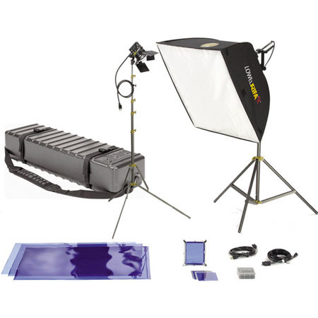Lowel Rifa Pro 88 Kit, 1,250 Total Watt SoftLight Outfit, w/Rifa Large Tube Case