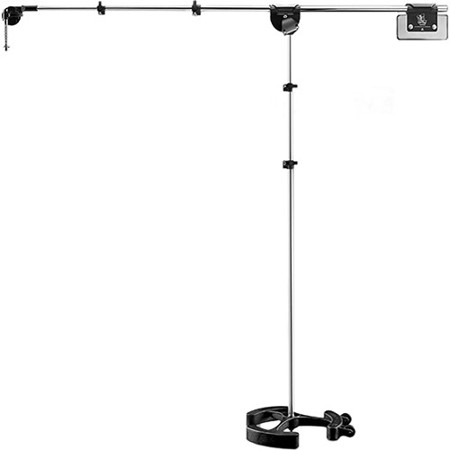 Latch Lake micKing 3300 Boom Microphone Stand, Chrome