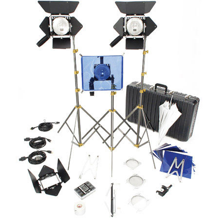 Lowel O193Z Omni 3 Kit Quartz Lighting Outfit Case