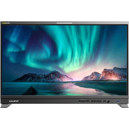 Lilliput Q31-8K 31.5" 16:9 4K UHD HDR Broadcast Studio Monitor, Supports 8K 12G-SDI & HDMI, Gold Mount