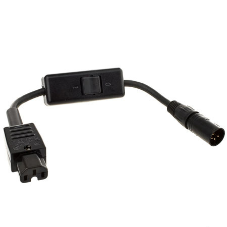 Lowel R282 R2-82 1' 4 Pin XLR Switched Cable batteries