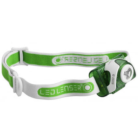 Led Lenser SEO 3 Headlamp - Green