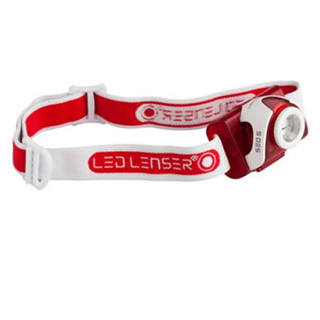 LED Lenser SEO 5 Headlamp - Red