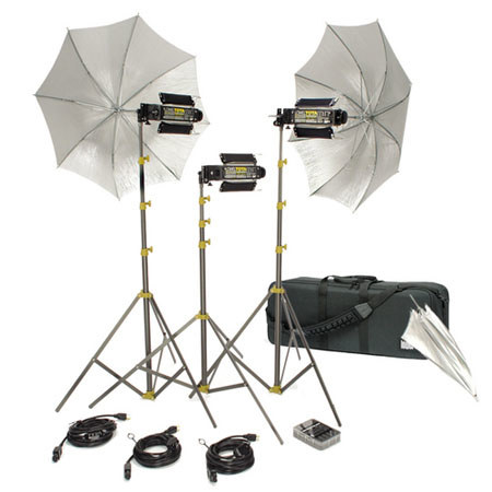 Lowel T1923LBZ Trans-kit Still & Video Photographic Location Lighting KIT W/Case