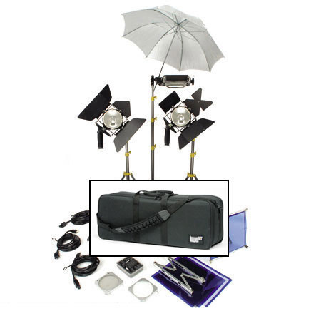 Lowel Elemental Kit, Quartz Lighting Outfit with LB-35 Soft Case. #TO98LBZ