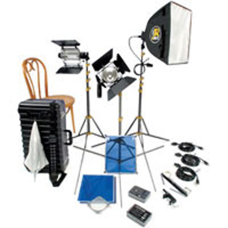 Lowel Tota/Omni Core 44 Kit, Quartz Lighting Outfit with GO-85 Case #TOR94