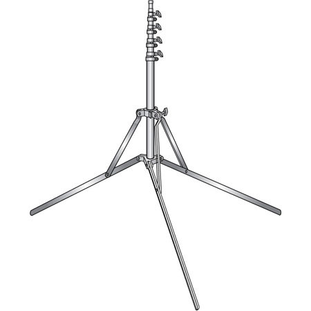 Lowel UN55 Uni-stand, 7'-11' Lightstand with 5/8 inch