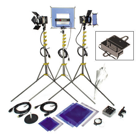 Lowel VP98ULBZ Go Intro-Kit, Quartz Lighting Outfit