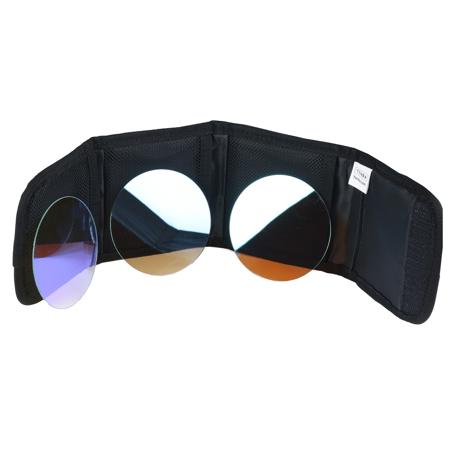 Light & Motion 82mm 3 CTO Glass Filter Set for StellaPro Reflex and S Lights